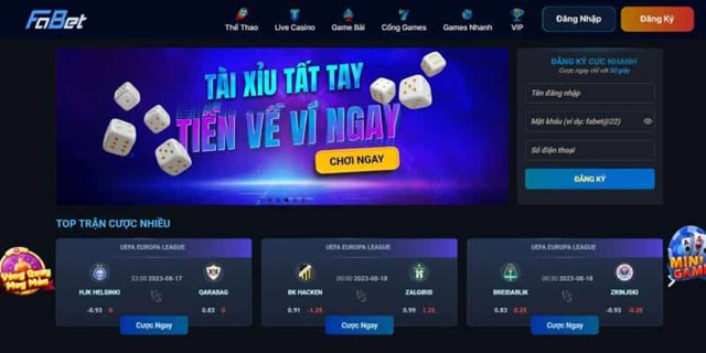 Fabet khuyến mãi hấp dẫn