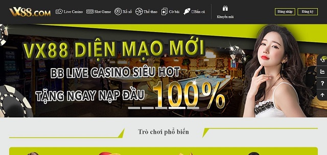 Tham gia cá cược tại VX88 có gì hấp dẫn?