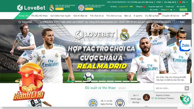 Lovebet chi mạnh cho các hoạt động tài trợ