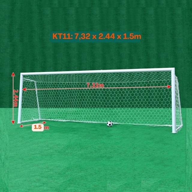 Khung thành chuẩn quốc tế sân bóng đá 11 người