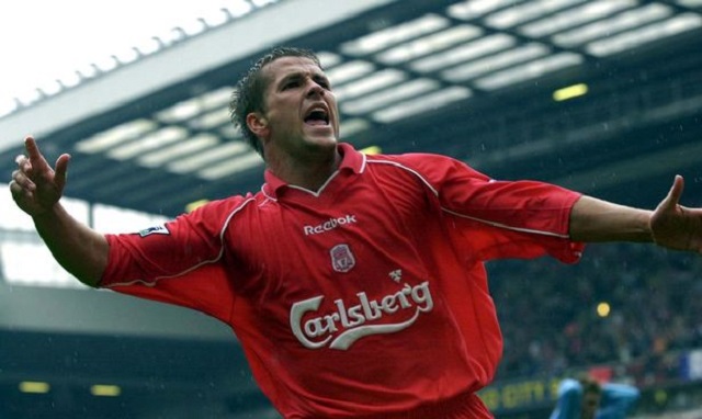 OWEN thi đấu cho đội bóng Liverpool OWEN thi đấu cho đội bóng Liverpool