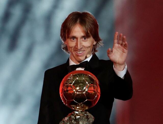Quả bóng vàng Luka Modric được trao năm 2018 Quả bóng vàng Luka Modric được trao năm 2018