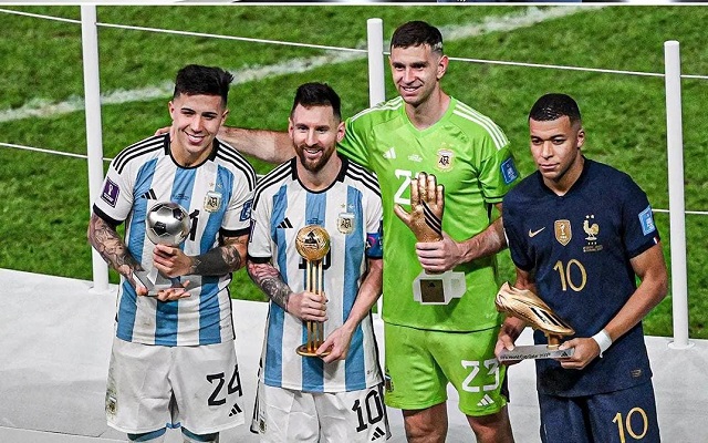 Chủ nhân các danh hiệu lớn tại World cup 2022 Chủ nhân các danh hiệu lớn tại World cup 2022