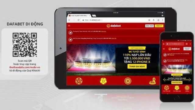 App bóng đá Dafabet